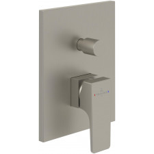 Villeroy & Boch Architectura Square bateria do montażu podtynkowego Brushed Nickel Matt - 900600_O1