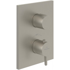Villeroy & Boch Conum Termostatyczna bateria z jednodrożną regulacją przepływu Brushed Nickel Matt - 900680_O1