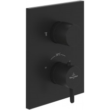 Villeroy & Boch Conum Termostatyczna bateria z dwudrożną regulacją przepływu Matt Black - 900678_O1