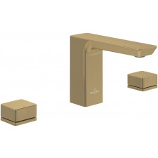 Villeroy & Boch Subway 3.0 Bateria umywalkowa trzyotworowa Brushed Gold - 900828_O1